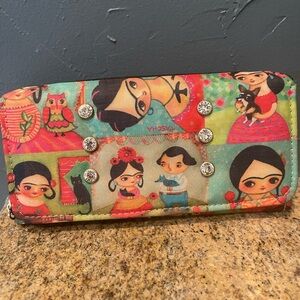 Frida Kahlo wallet.